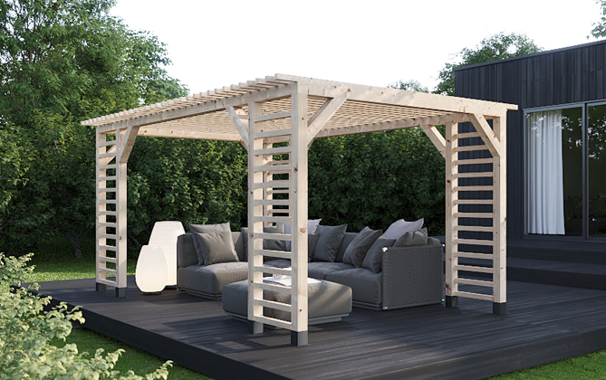 Pergola utsikt Pergola utsikt
