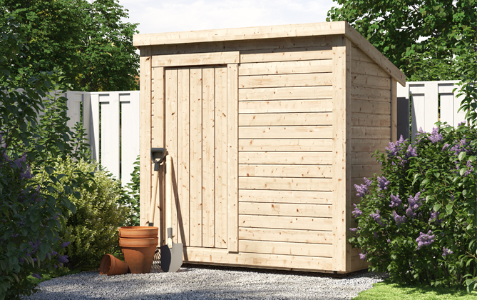 Redskapsbod Bygg din egen redskapsbod! Montér viser deg hvordan.