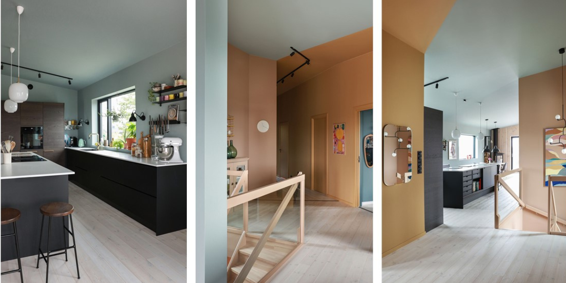 tre bilder med inspirerende fargevalg i fargene LADY 6378 Iconic, LADY 12120 Desert Pink og LADY 10428 Masala.