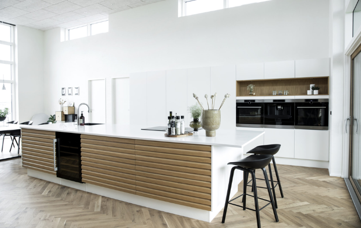 aubo kjøkken i modellen oak line
