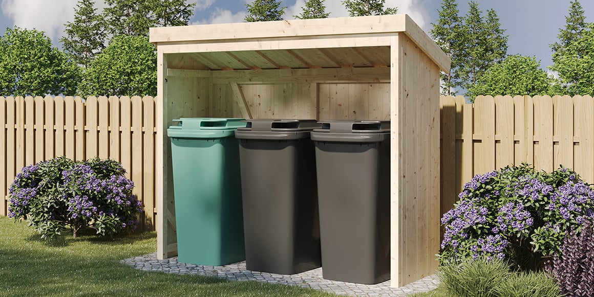 Skap en effektiv og stilig avfallsløsning med ditt eget tette søppelskur. Bygg enkelt med vår guide for å sikre praktisk avfallshåndtering i uterommet. Følg trinnene og nyt orden!