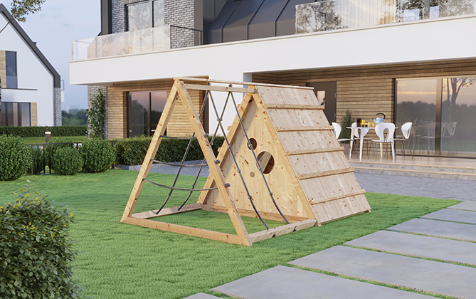 Lekestativ Bygg et lekestativ helt selv! Montér viser deg hvordan.