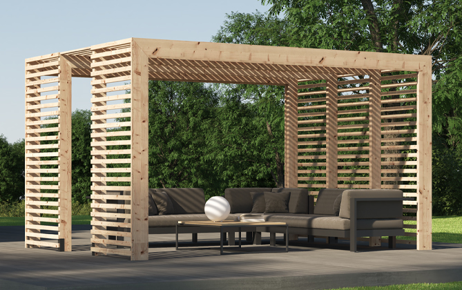 Pergola skygge Pergola skygge