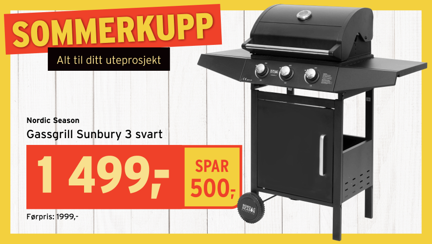 Gassgrill Sunbury 1499,-