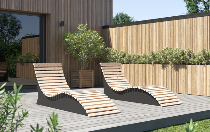 Solseng Bygg din egen solseng! Montér viser deg hvordan.