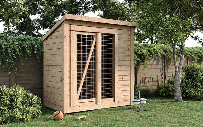 Hundegård Sett opp en robust hundegård til firbeinten! Montér viser deg hvordan.