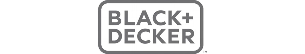 Black+Decker logo banner