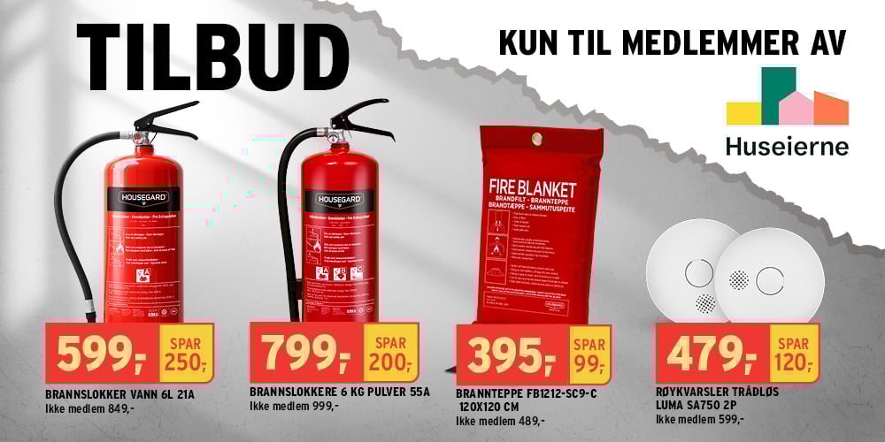 Brannverndager hos montér tilknyttet røykvarslerens dag 1. desember