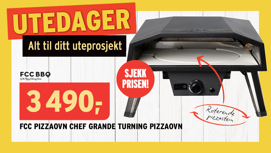 FCC pizzaovn Chef grande turning