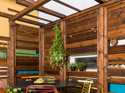 terrasse med tett tak  terrasse med tett tak