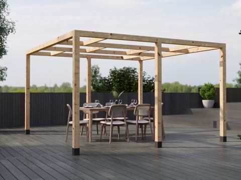 pergola paradis fra Montér