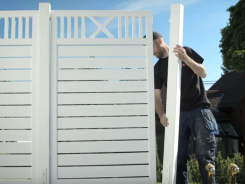 Sette opp levegg Få mer ut av uteplassen din - vi viser deg hvordan du setter opp levegg