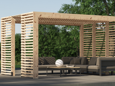 Pergola skygge