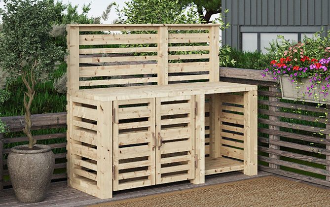 Dører til utekjøkken Dører til utekjøkken