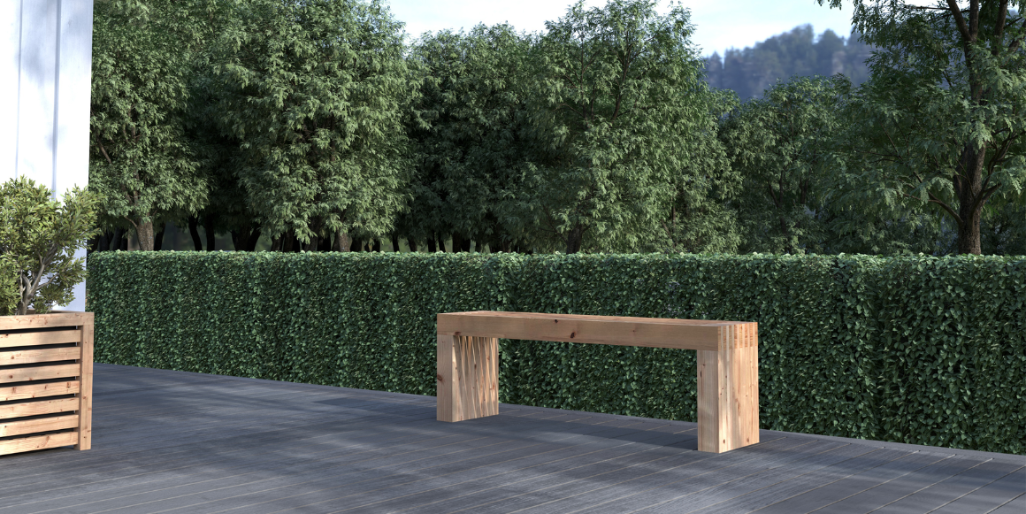 Skap din egen stilige hagebenk med optimal komfort ved å følge vår enkle guide. Legg til et personlig preg i uterommet ditt og nyt avslappede stunder utendørs. Et enkelt og inspirerende DIY-prosjekt!