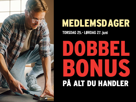 MEDLEMSDAGER FOR MEDLEMMER I BOLIGBYGGELAG MEDLEMSDAGER HOS MONTÉR SOM MEDLEM AV BBL