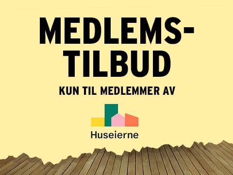 Unike medlemstilbud hos montér som medlem av huseierne
