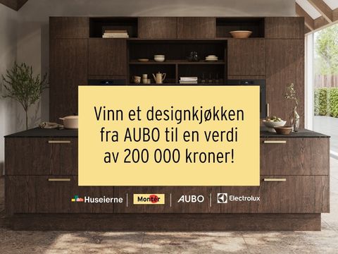 Kjøkkenkonkurranse - vinn et AUBO designkjøkken til en verdi av 200 000 kroner!