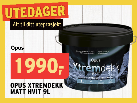 Gjør et kjempekupp på utendørsmaling