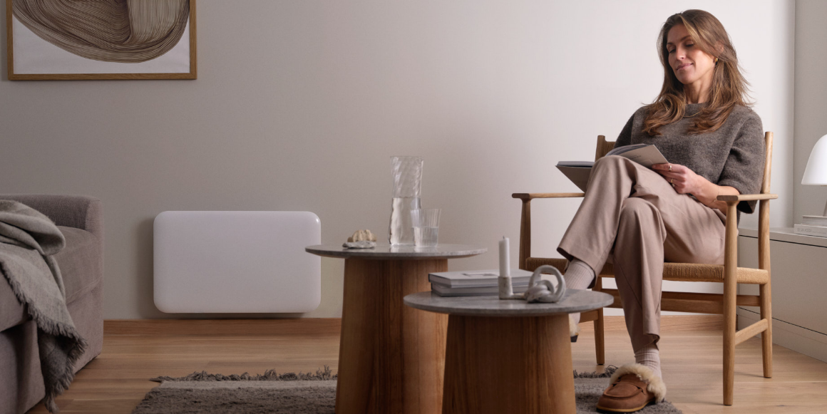 Hold deg komfortabel og varm både inne og på uteplassen. Mill er kjent for å kombinere stilrent design med smart teknologi som benyttes på energieffektive panelovner og terrassevarmere.