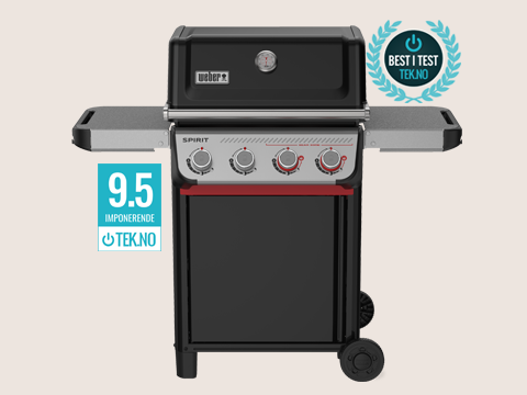 Best i test - Weber Spirit E-425 gassgrill Weber spirit E-425 gassgrill