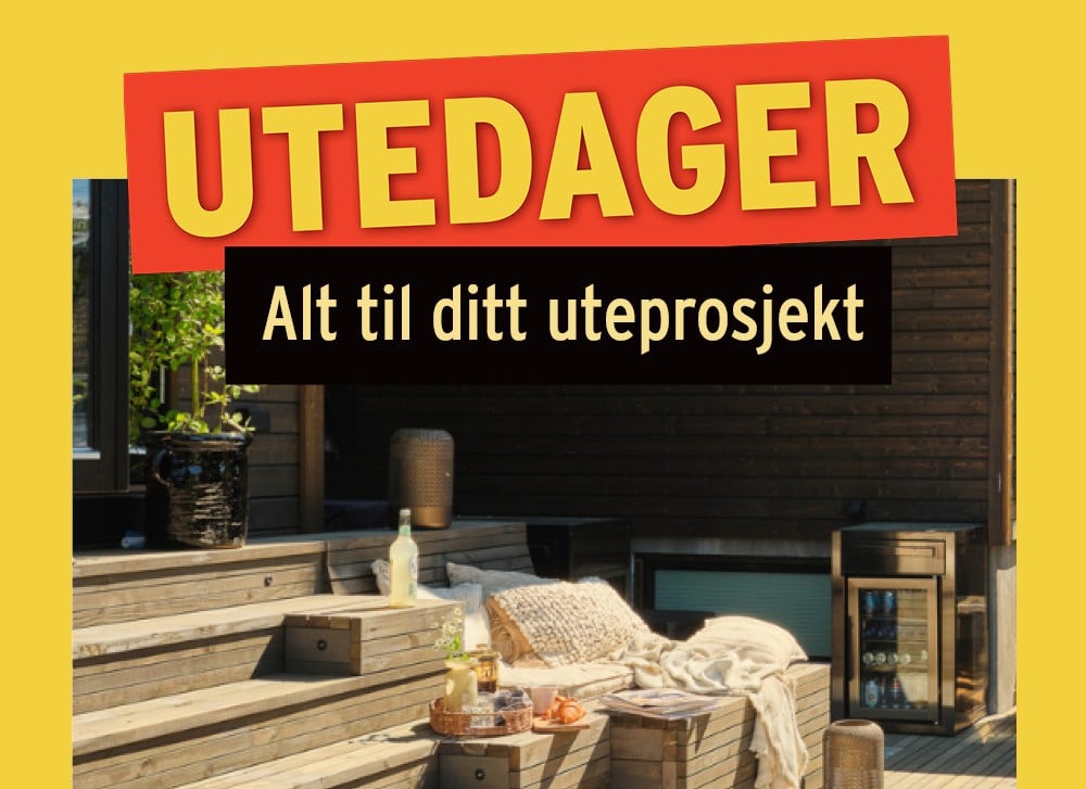 Alt til utendørssesongen hos Montér!💥