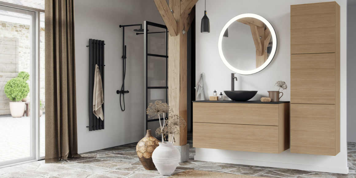 Enkle, rene linjer kombinert med silkemyke overflater – til en pris som gir deg ekstremt mye bad for pengene.