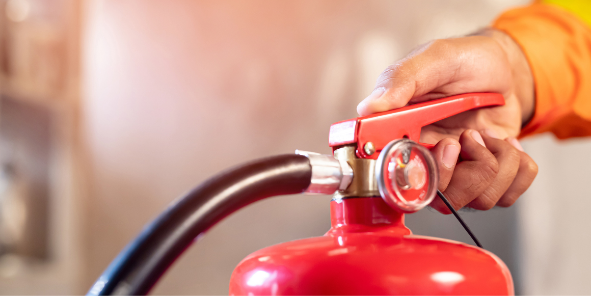 Brannsikkerhet i hjemmet med brannslukningsapparat