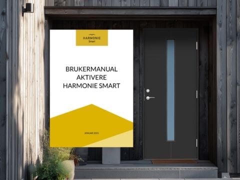 Opus Smartdør brukeranvisning for installering av Harmonie smartfunksjon i ytterdøren Opus Smartdør brukeranvisning for installering av Harmonie smartfunksjon i ytterdøren