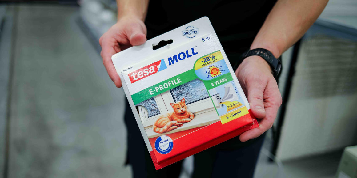 Tesa tetningslist kan spare deg for tusenvis av kroner ved å hindre varmetaplekkasje fra vinduer