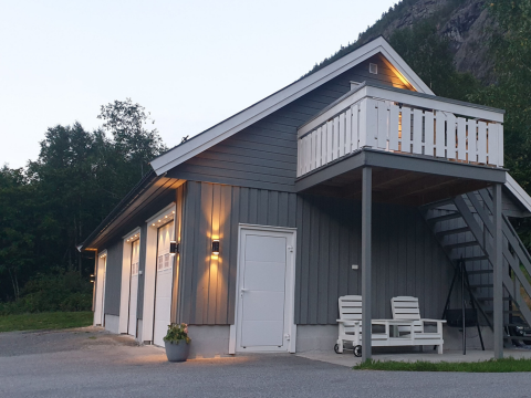 En garasje utenom det vanlige