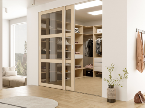 soverom med walk in closet