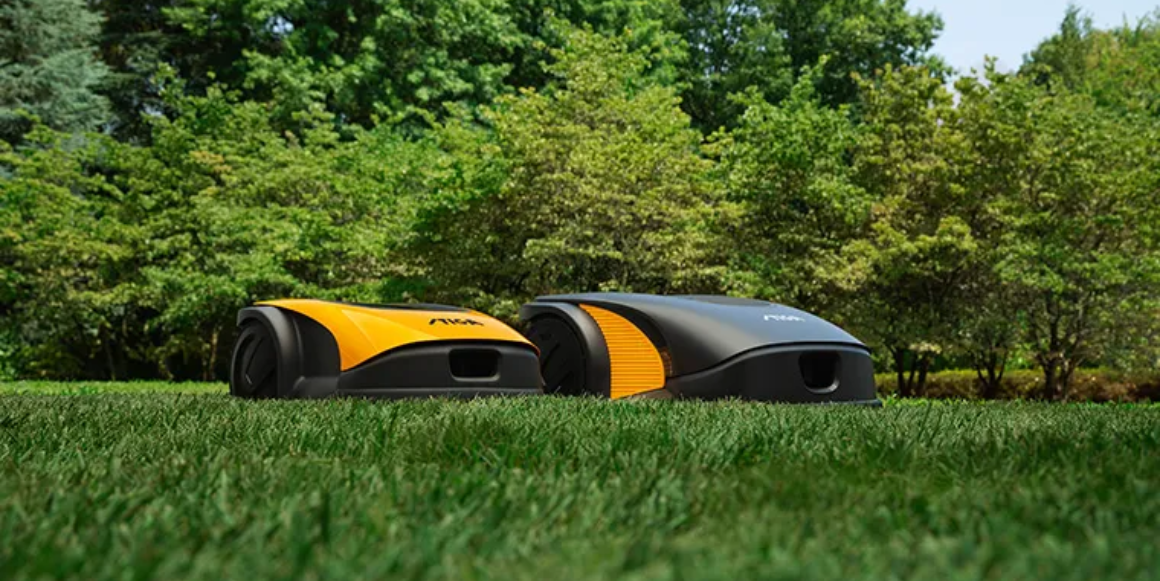 ny Stiga gressklipper med gps