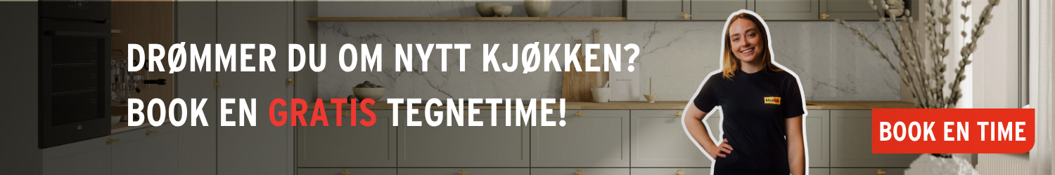 Book en tegnetime til kjøkkenplanlegging