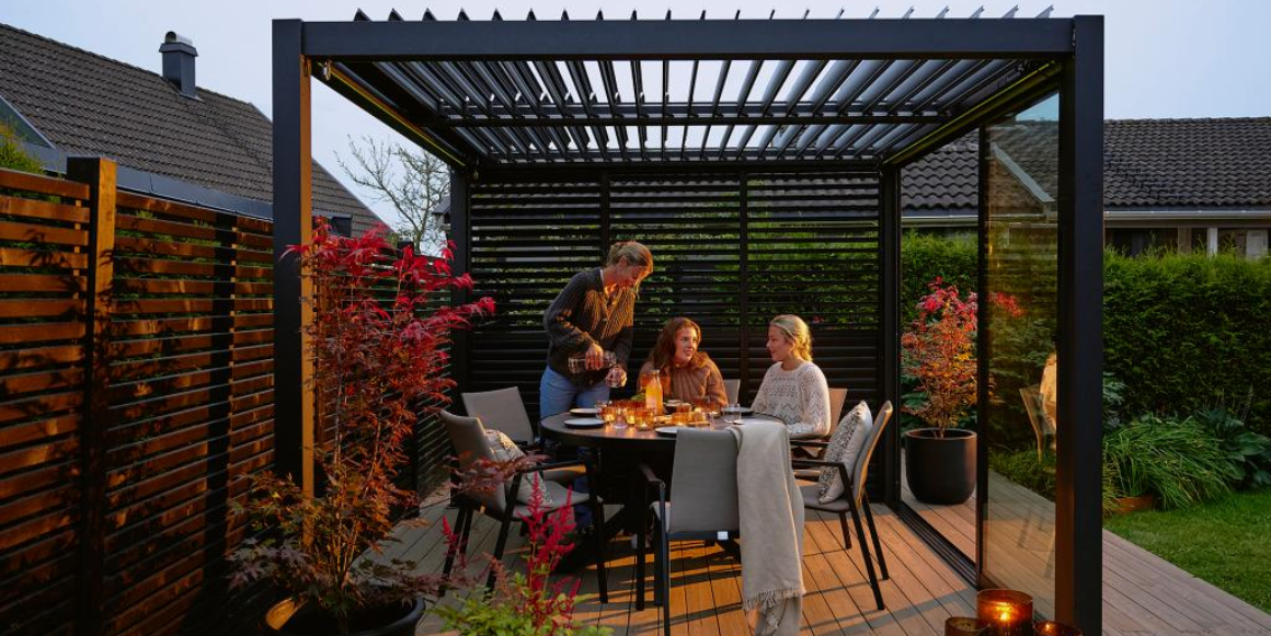 Pergola på takterrasse