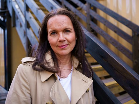 Portett av Annita Magnussen, advokat i Huseierne Portett av Annita Magnussen, advokat i Huseierne