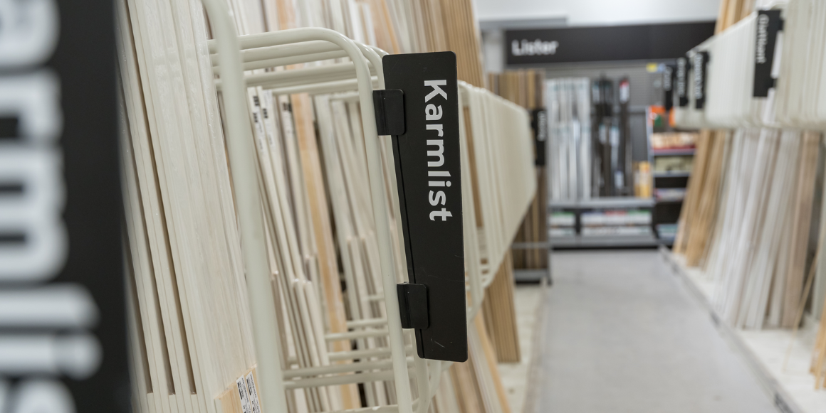 Listverksrom hos Montér