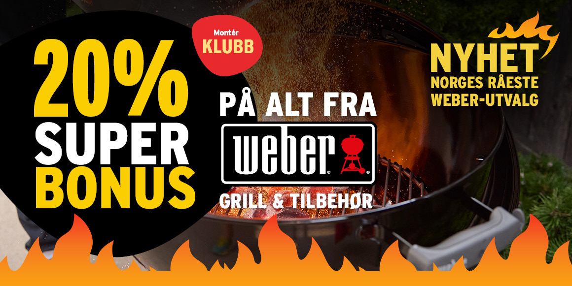 20% superbonus på weber