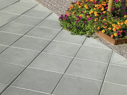 Helle grå 40x40x5 cm