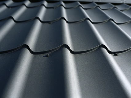 Takplate regent stål hard coat 25 svart 1850 mm