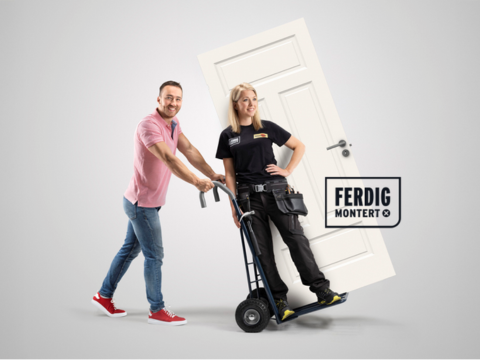 Ferdig Montert innerdør ferdig montert innerdør fra Montér