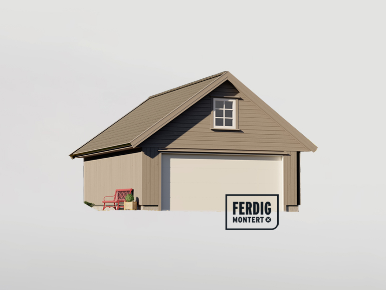 Ferdig Montert garasjeport ferdig montert garasjeport fra Montér