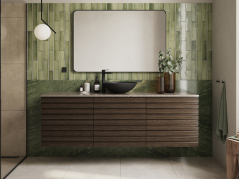 baderom med baderomsmøbler fra AUBO baderom med baderomsmøbler fra AUBO