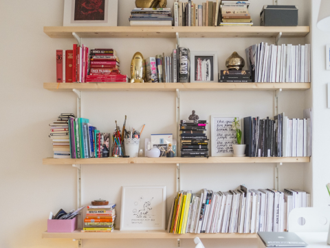 Bygg bokhylle med hobbyplater