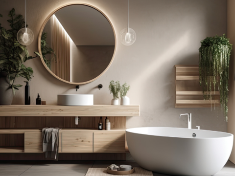 Forny badet ved å male baderomsplatene Forny badet ved å male baderomsplatene