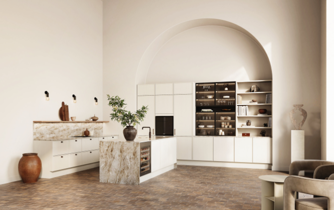 kjokken fra AUBO i modellen Ramo kjokken fra AUBO i modellen Ramo