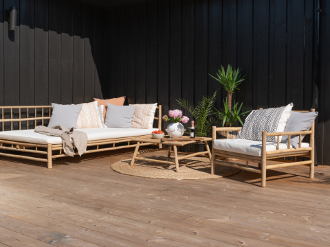 Terrasse med hagemøbler Terrasse med hagemøbler