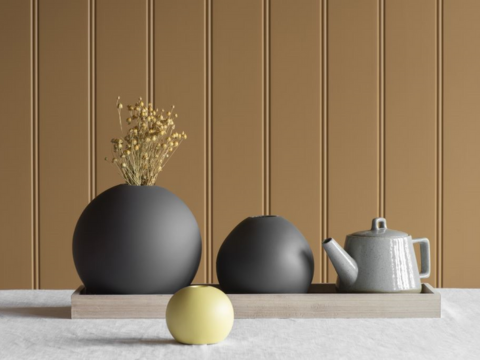 lilla vegg med innvendig panelplate lilla vegg med innvendig panelplate